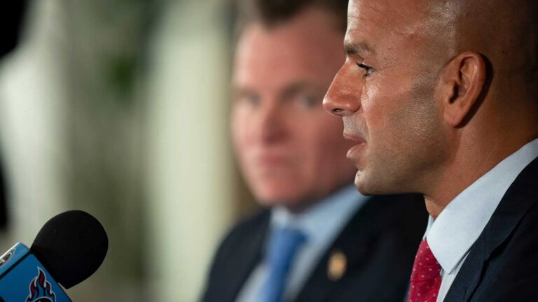 The Titans must make the next trade after reuniting Robert Saleh with Jermaine Johnson