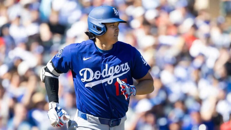 Shohei Ohtani hilariously stares down a line of teammates after nearly getting hit by a line drive
