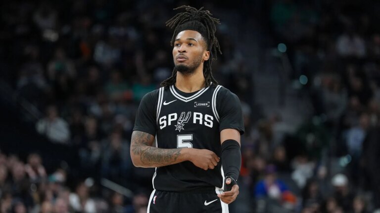 Spurs’ Stephon Castle is getting positive news after leaving the Lakers game with an injury