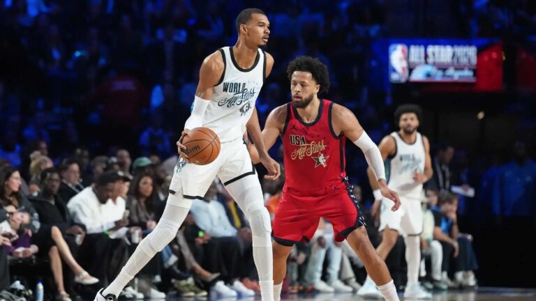 Anthony Edwards thanked Victor Wembanyama for his All-Star performance