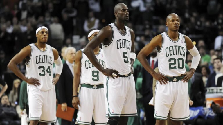 Kevin Garnett, Paul Pierce clash over Boston’s success before the Big Three