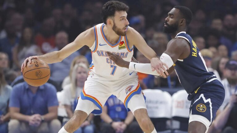 Chet Holmgren points to health when asked about the Nuggets’ growth
