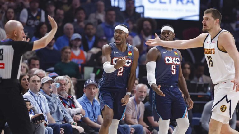 Shai Gilgeous-Alexander keeps it 100 on Lou Dort’s strikeout