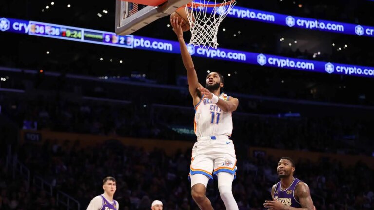 Isaiah Joe’s elite shooting leads OKC’s bench production amid SGA’s absence