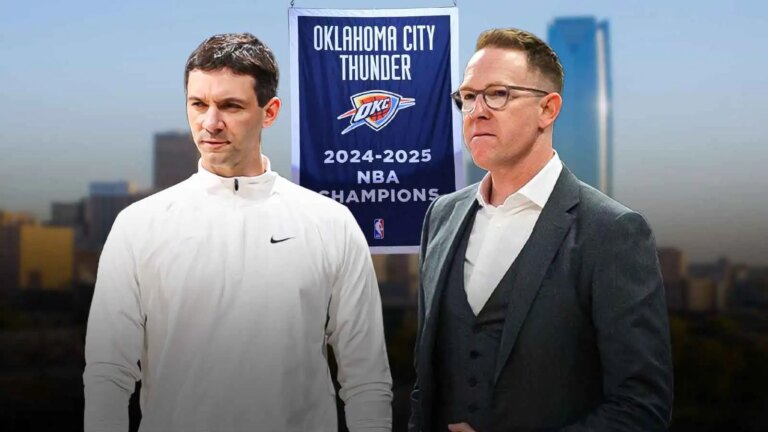 The Thunder’s Sam Presti gives Marc Daigneault two coveted first-round picks in the midst of a title defense