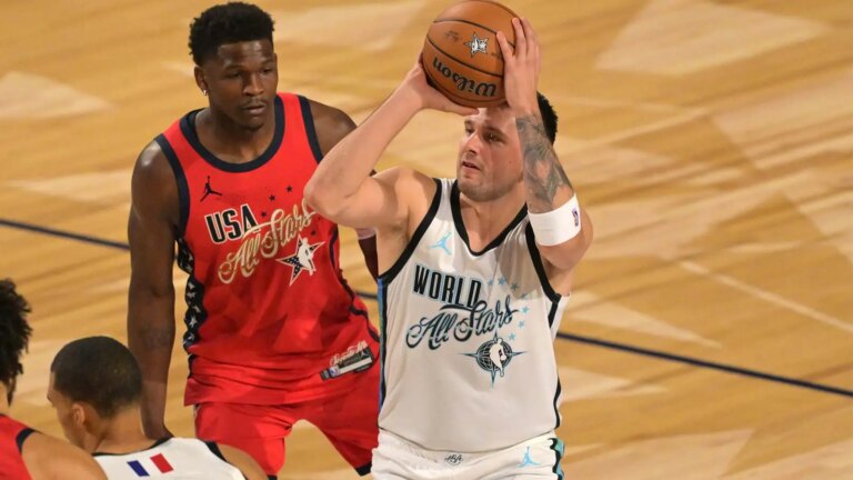 Anthony Edwards tied Luka Doncic for an impressive tally in 2025-26