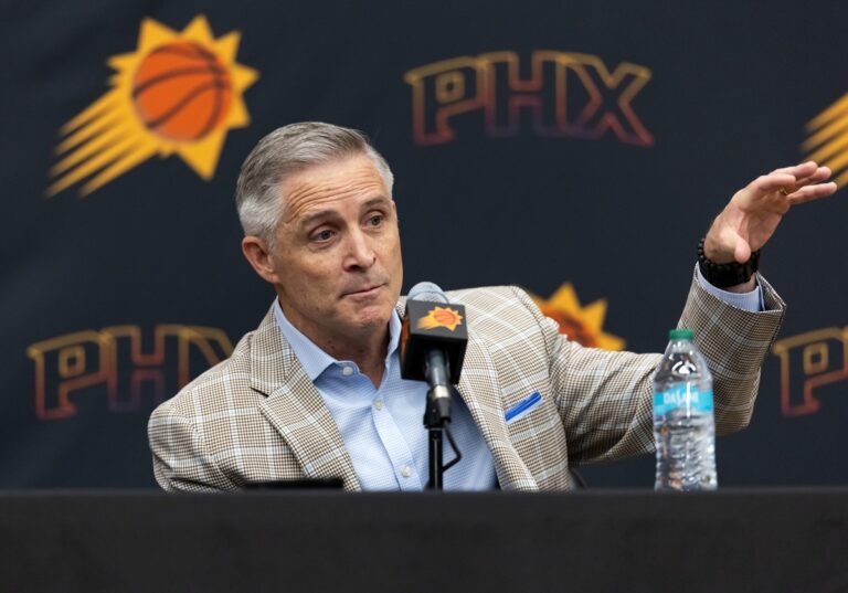 The Suns GM wants to keep a cool head ahead of Phoenix’s good season