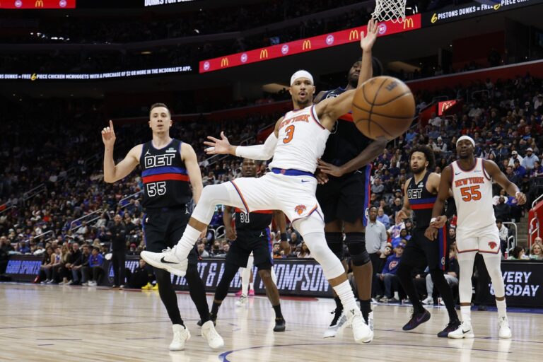 The Knicks’ great streak ends with a crash