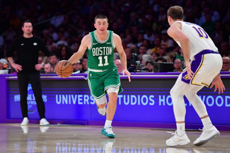 The Celtics teach the Lakers a new lesson