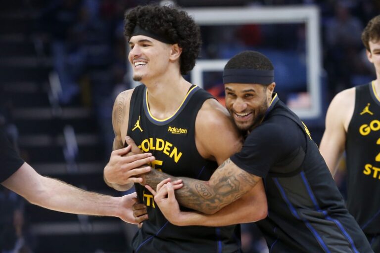 The Warriors have already extended Gui Santos