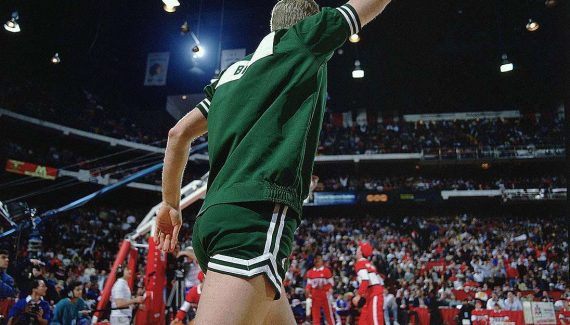 On February 6, 1988, Larry Bird scored a hat trick in a 3-point contest. No worries…