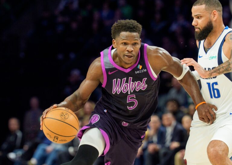 Anthony Edwards sets a goal: never lose a match again!