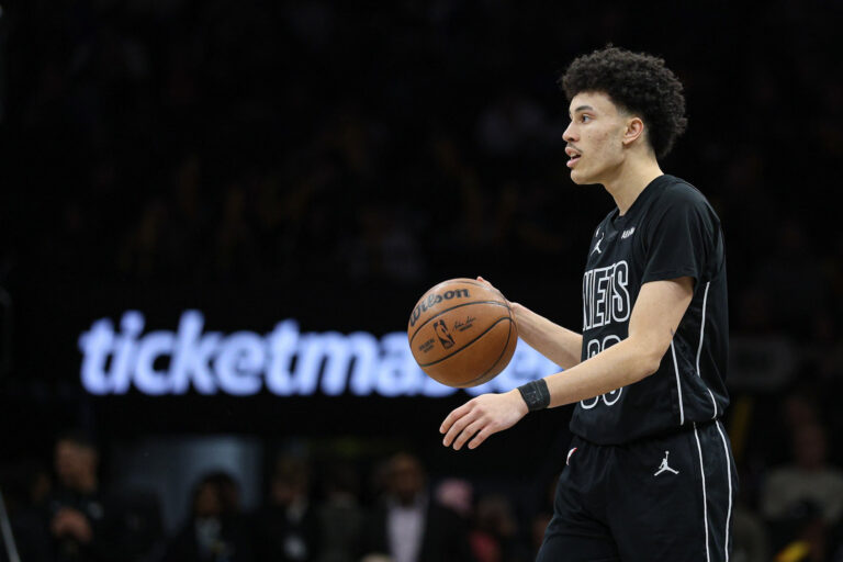 Nolan Traore is learning to use his speed in the NBA