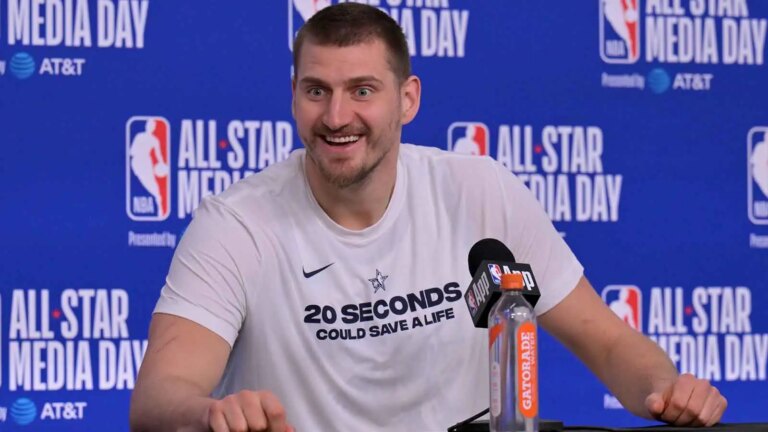 Nikola Jokic is already giving horse advice at NBA All-Star Weekend