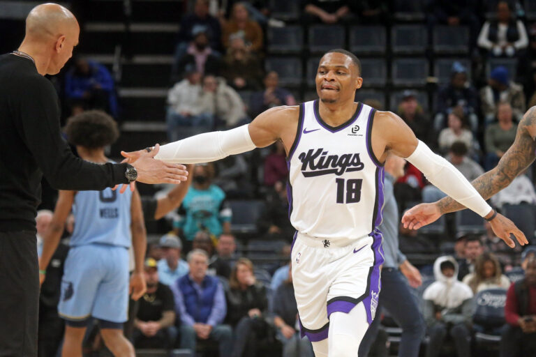 Thanks to Russell Westbrook, the Kings finally win a game!