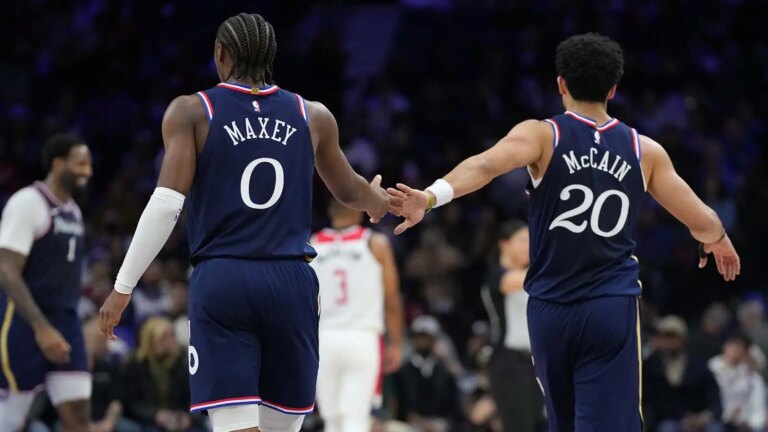 Tyrese Maxey says the silent part about Jared McCain’s chat out loud