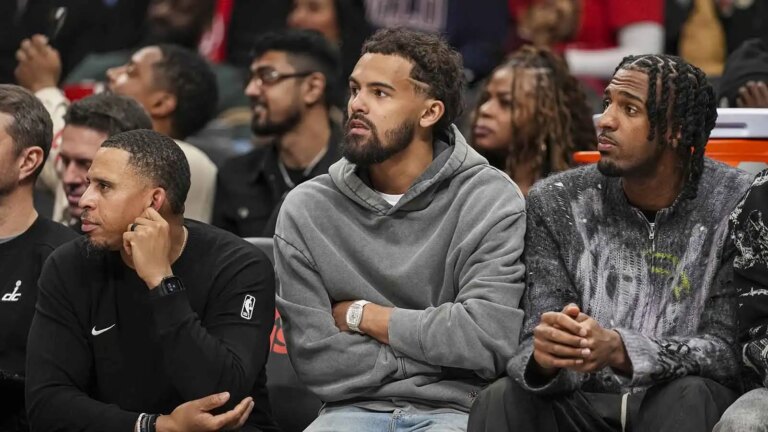 Fans are joking after Trae Young was ejected before making his Wizards debut