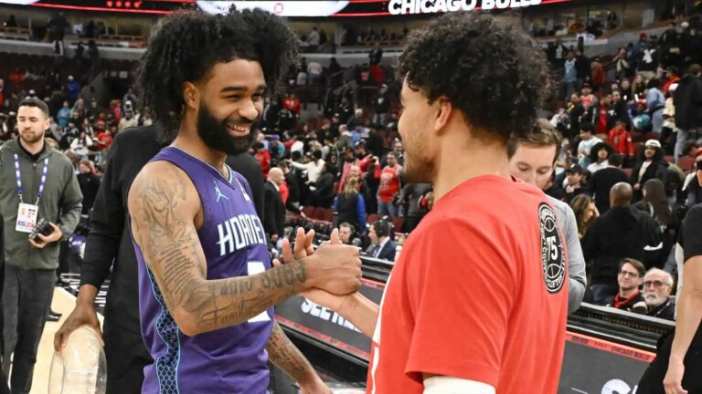 Hornets’ Miles Bridges gives props to Kobe White for a “different atmosphere” off the bench