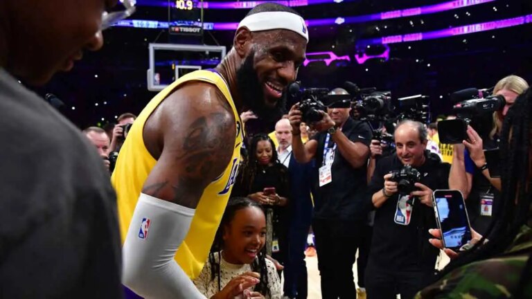LeBron James reveals how being a baby girl’s dad ‘softened’ me