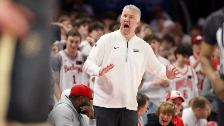 Matt Painter made a recruiting joke to Bruce Thornton after upsetting Ohio State