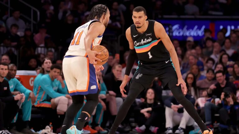 What surprised Victor Vembanyama about his performance against the Knicks