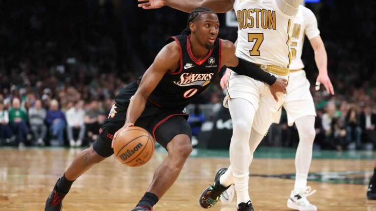 Tyrese Maxey’s bucket puts him above Wilt Chamberlain on the team list