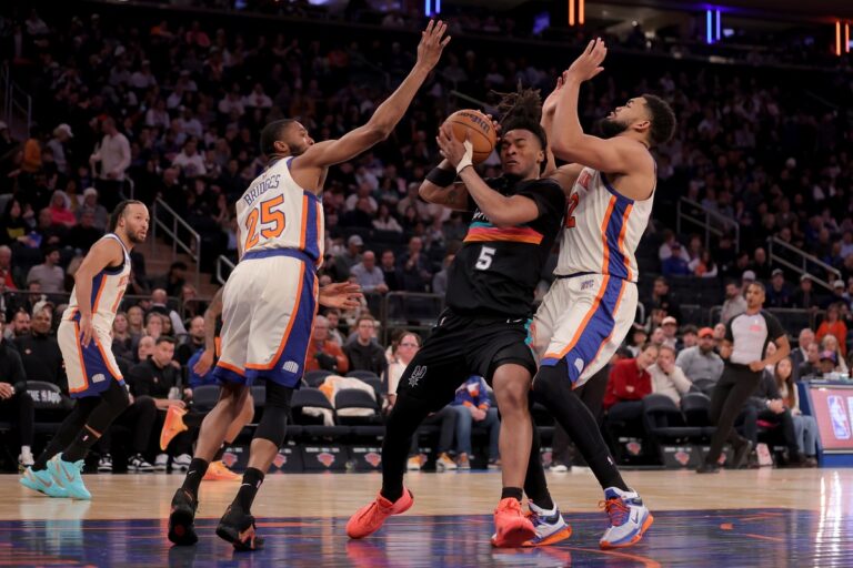 Against the Spurs, the Knicks saw the best version of Michael Bridges