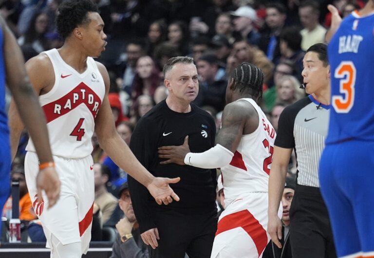 The Raptors continue to struggle against big teams